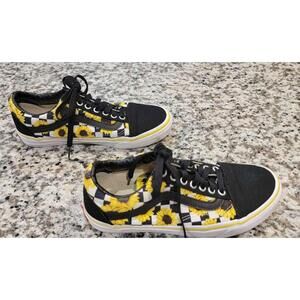 Vans Sunflower Custom Men's Size 6 Women's Size 7.5